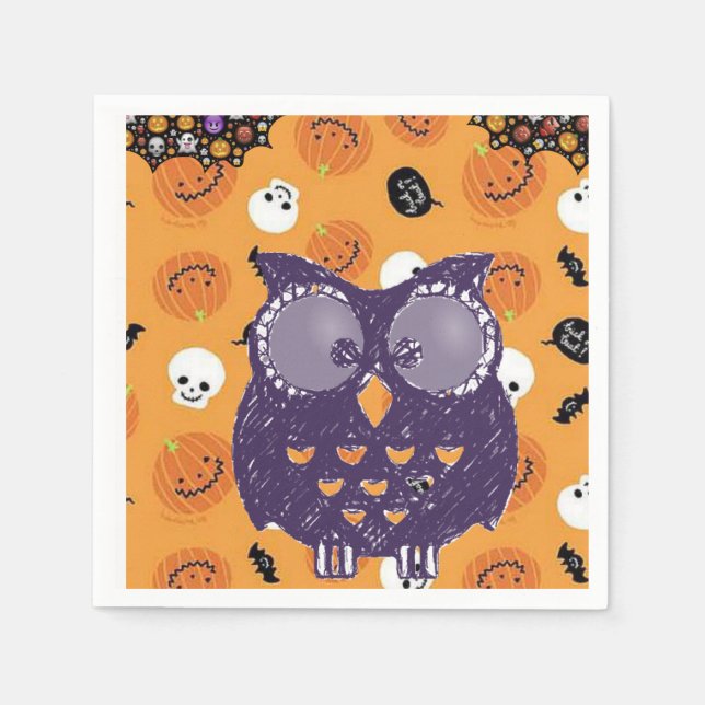 Paper Napkins Halloween Serviette (Vorderseite)