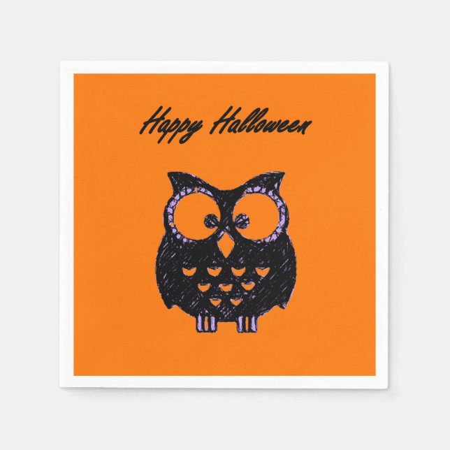 Paper Napkins Halloween Serviette (Vorderseite)