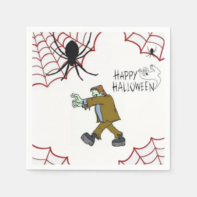 Paper Napkins Halloween Serviette (Vorderseite)
