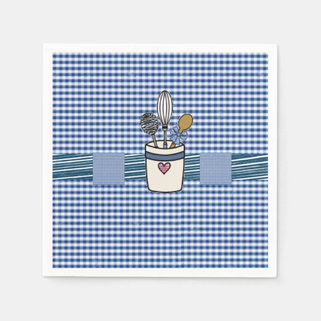 Paper Napkins Kitchen Serviette (Vorderseite)