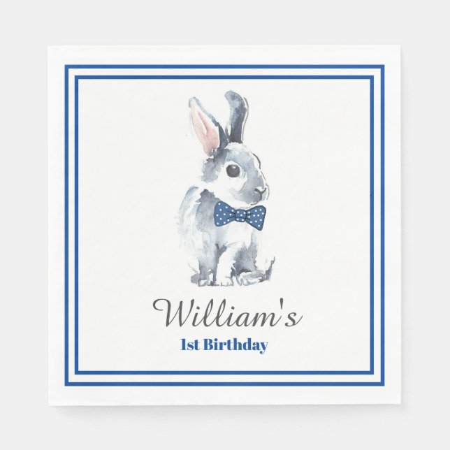 Paper Napkins - Little Gray Rabbit Serviette (Vorderseite)