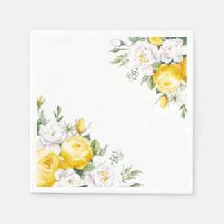 Paper Napkins-Rose Napkins Serviette