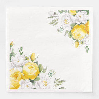 Paper Napkins Rose Paper Dinner Napkins Serviette