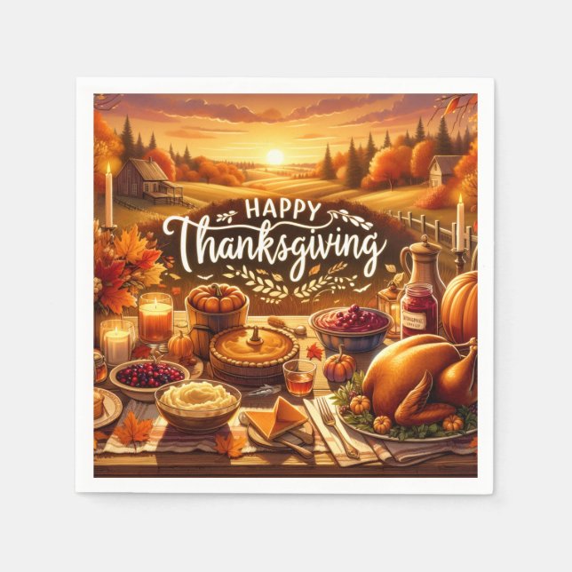 Paper napkins serviette (Vorderseite)