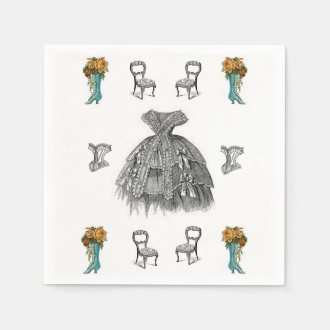 Paper Napkins Serviette (Vorderseite)