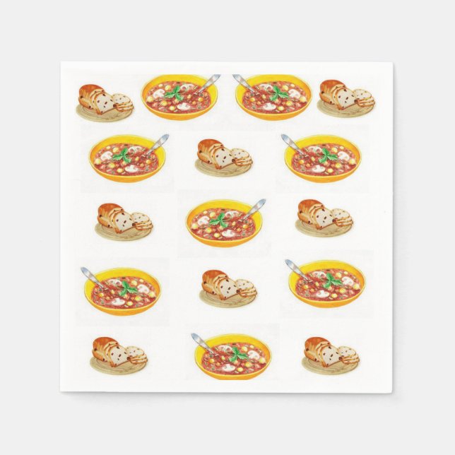 Paper Napkins Serviette (Vorderseite)