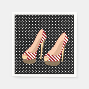 Paper Napkins Shoe Serviette