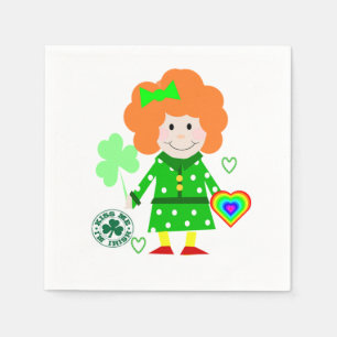 Paper Napkins St. Patrick's Day Serviette