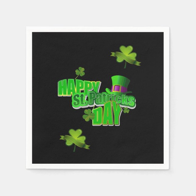Paper Napkins St. Patrick's Day Serviette (Vorderseite)