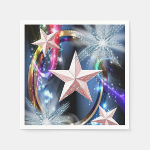 Paper Napkins Star Serviette