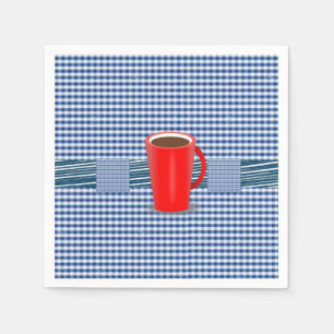 Paper Napkins-Tasse Serviette