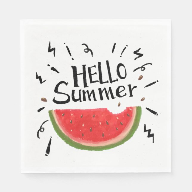 Paper Napkins-Watermelon Serviette (Vorderseite)