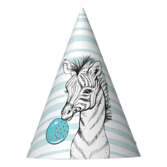 Paper Party Hat für das 5. Jubiläum Party. Partyhütchen (Vorderseite)