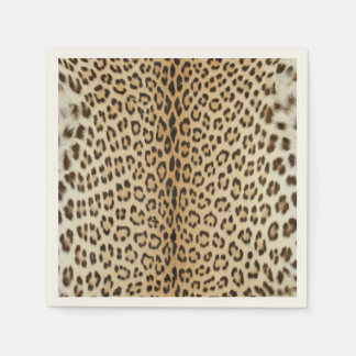 Paper Party Napkins Leopard Serviette
