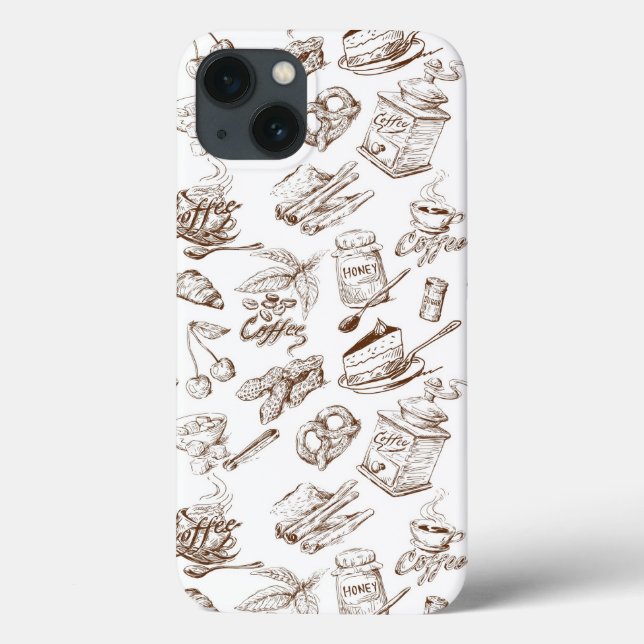 Paper Pattern Case-Mate iPhone Hülle (Rückseite)