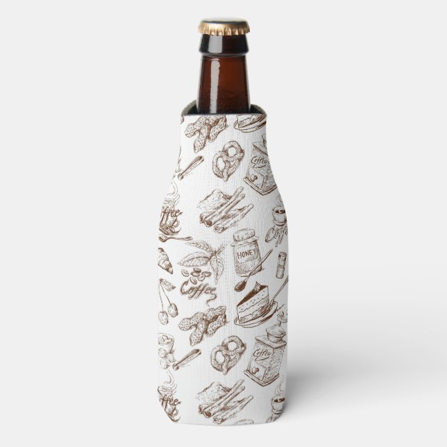 Paper Pattern Flaschenkühler (Flaschenvorderseite)