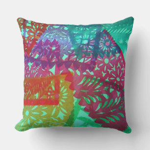 Paper Picado (Papel Picado) Kissen Für Draußen