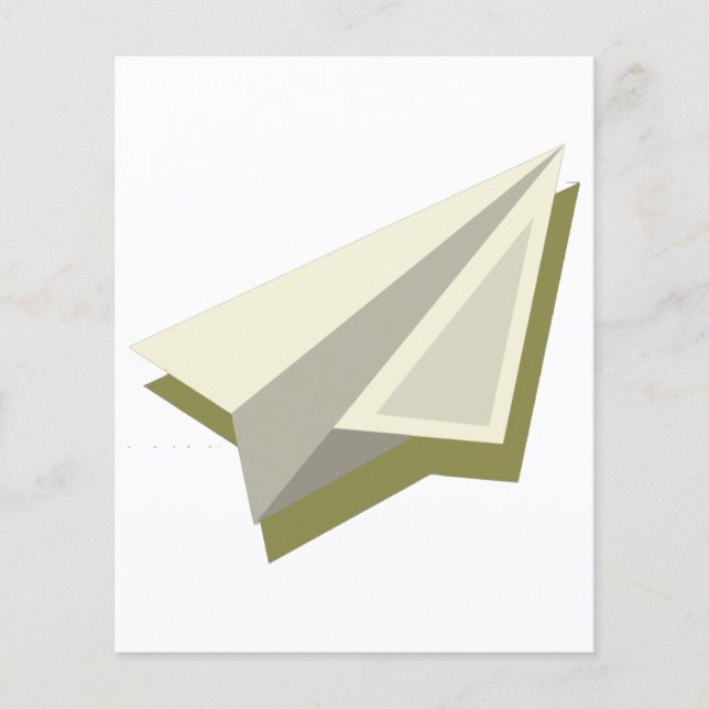 Paper Plane Design (Vorderseite)