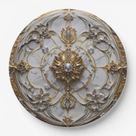 Paper Plate 9" Round Pappteller