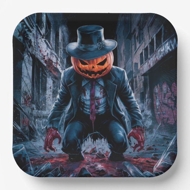 Paper Plate Dark Art Reihe 1 02 Pappteller (Vorderseite)