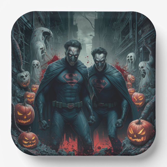 Paper Plate Dark Art Reihe 1 05 Pappteller (Vorderseite)