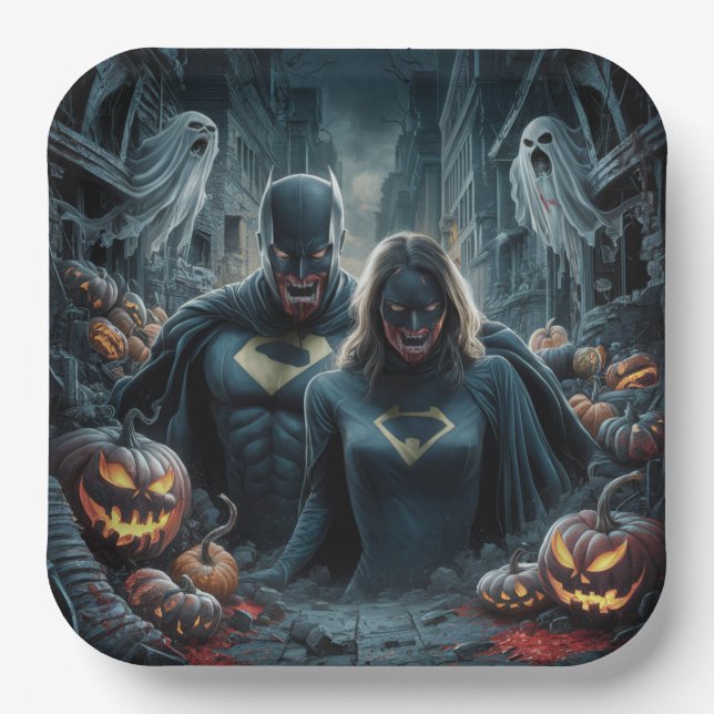 Paper Plate Dark Art Reihe 1 06 Pappteller (Vorderseite)