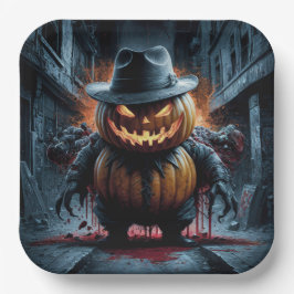 Paper Plate Dark Art Reihe 1 07 Pappteller