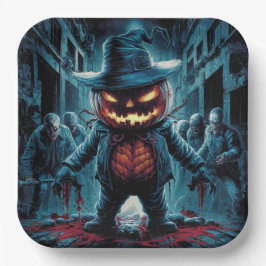 Paper Plate Dark Art Reihe 1 08 Pappteller