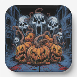 Paper Plate Dark Art Reihe 1 09 Pappteller