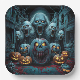 Paper Plate Dark Art Reihe 1 10 Pappteller