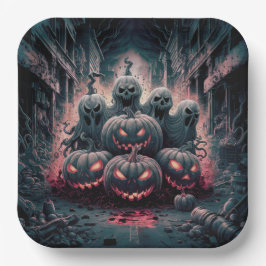 Paper Plate Dark Art Reihe 1 13 Pappteller