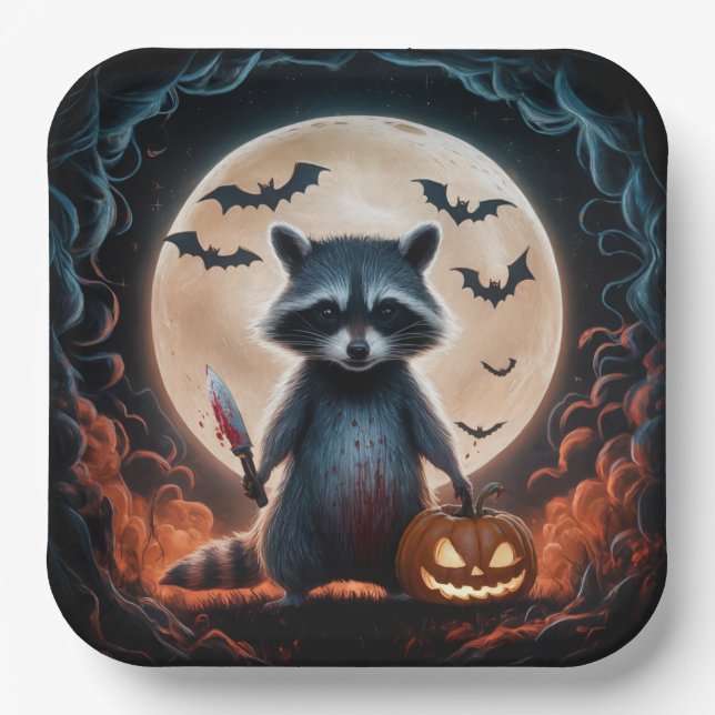 Paper Plate Dark Art Reihe 1 18 Pappteller (Vorderseite)