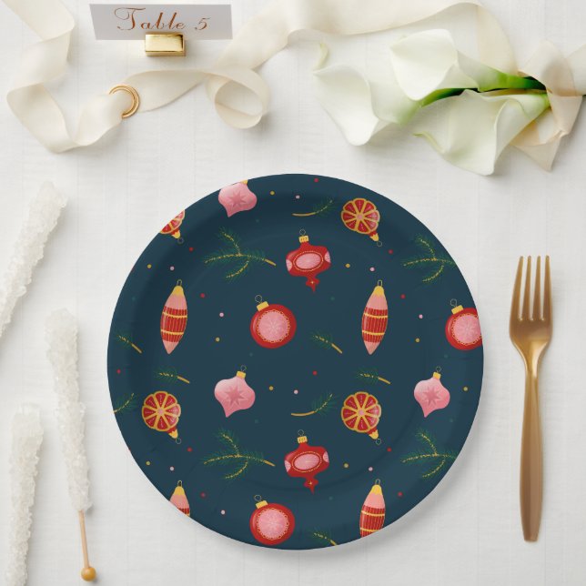 paper plate HO  HO  HO Pappteller (Hochzeit)