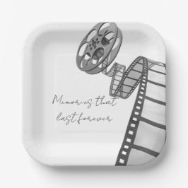 Paper plate of memories pappteller