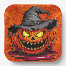 Paper Plattformen Reihe 9 Pumpkin 07 Pappteller