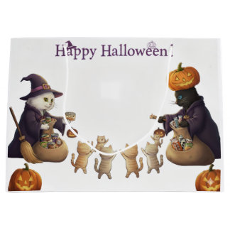 Paper&pukku happy halloween! große geschenktüte