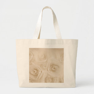 Paper Sepia-Rose Jumbo Stoffbeutel