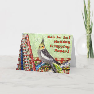 Paper Shredding Feiertagskarte