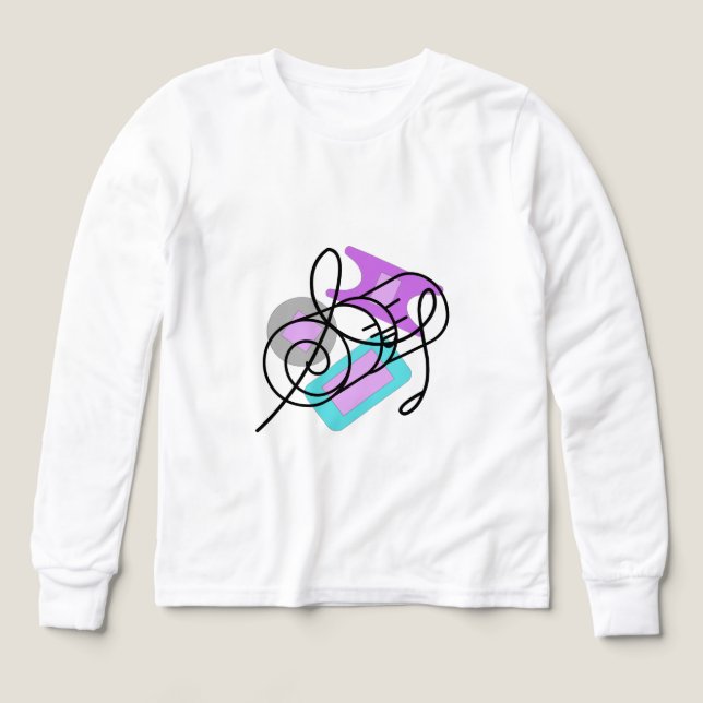 Paper String Bag Art Design - Minimalist  (Design Vorderseite)