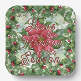 Paper Tellers - Jesus ist der Grund Pappteller