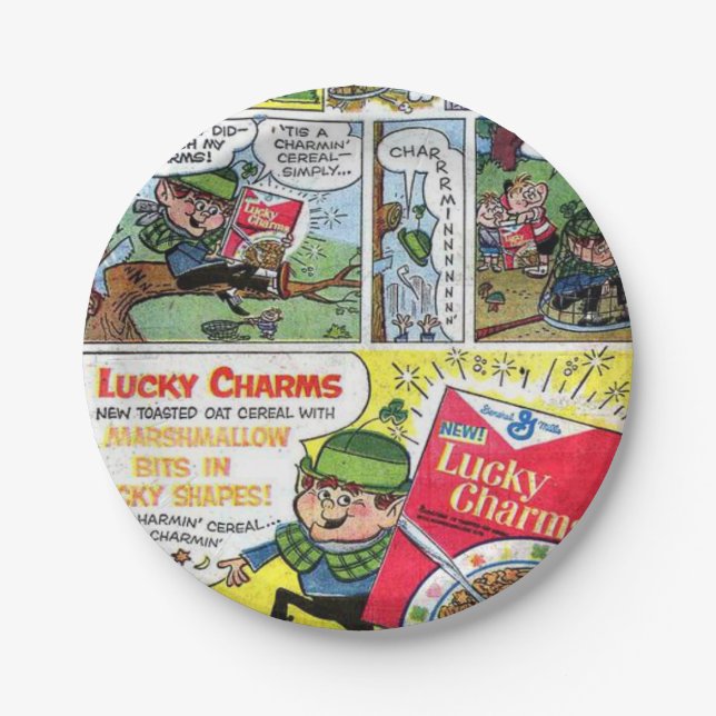 Paper Tellers St. Patrick's Day Pappteller (Vorderseite)