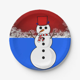 Paper Tellers Weihnachten Pappteller