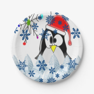 Paper Tellers Weihnachten Pappteller