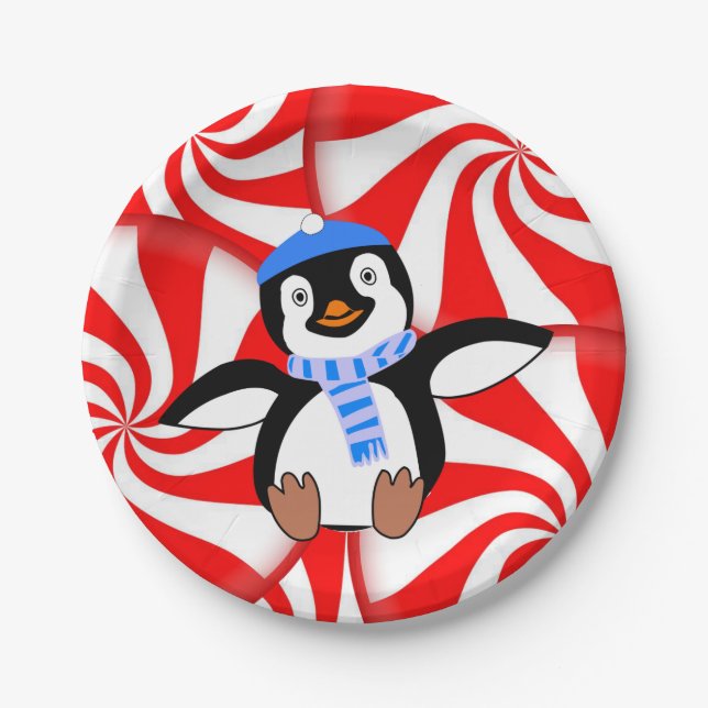 Paper Tellers Weihnachten Pappteller (Vorderseite)