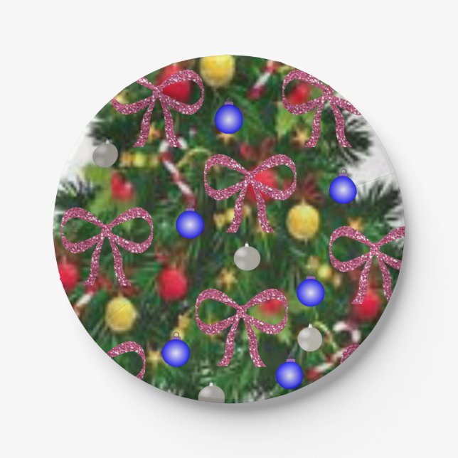 Paper Tellers Weihnachten Pappteller (Vorderseite)