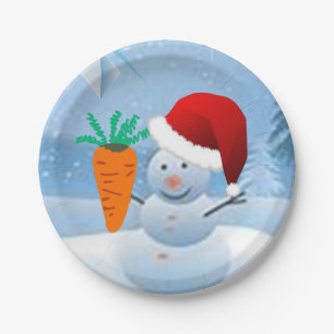 Paper Tellers Weihnachten Pappteller