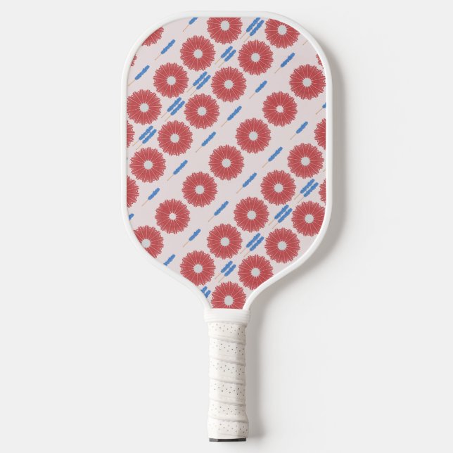 Paper Umbrellas and Rock Candy Swizzles Pickleball Schläger (Vorderseite)