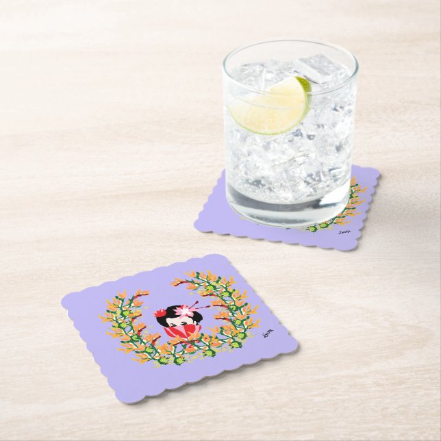 Paper Untersetzer: Elegante Untersetzer (Vor Ort)