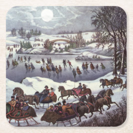 PAPER UNTERSETZER : New York : Zentralpark : 1920