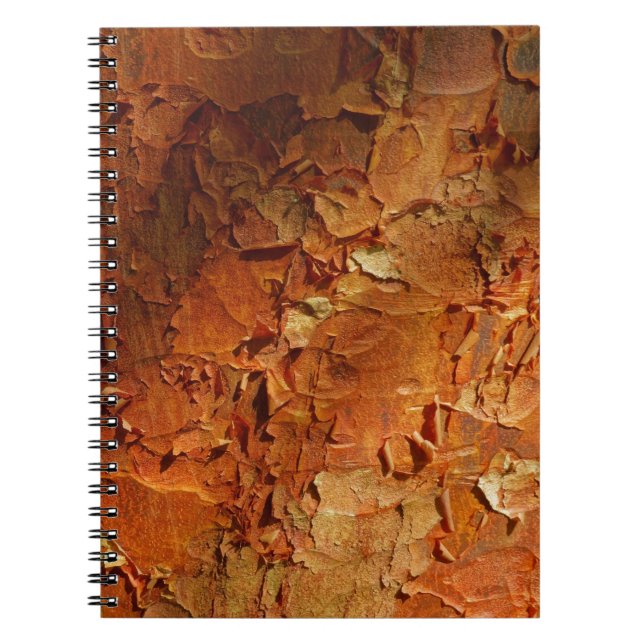 Paperbark Ahorn-Notizbuch Notizblock (Vorderseite)
